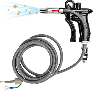 Antistatische Pistole, Antistatische Plasma-Ionisationsluft-Fackel Statisch Geschützter Plasma-Blowser Handheld Ionisator Zur Elektrostatischen Eliminierung, Für Die Montage Elektronischer Komponenten