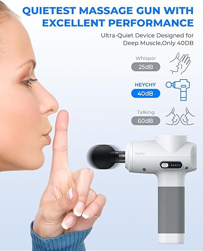 Miniatura 5 de Pistola de masaje de tejido profundo, pistola de masaje de percusión para aliviar el dolor, masajeador muscular profesional para atletas y gimnasio