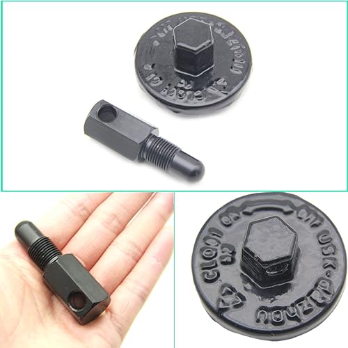 Miniatura 5 de Herramienta de extracción de volante de embrague de motosierra, tope de pistón de 0.55 pulgadas con expansor de embrague de repuesto para motores