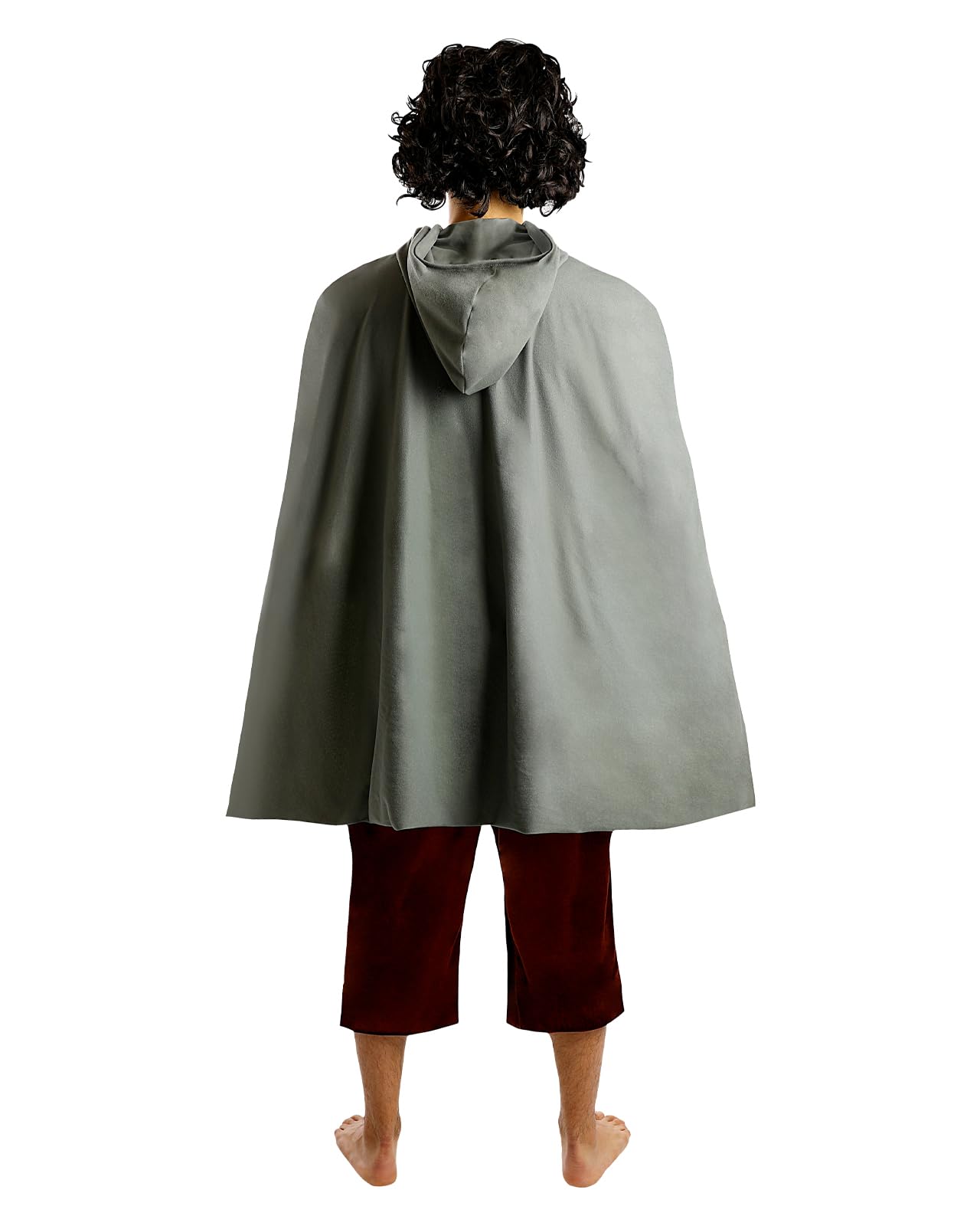 Funidelia Disfraz Oficial de Frodo - El Señor de los Anillos para hombre, Incluye camisa con chaleco, pantalón, capa, anillo, El Hobbit - Traje para adultos para Carnaval y Halloween - Talla L