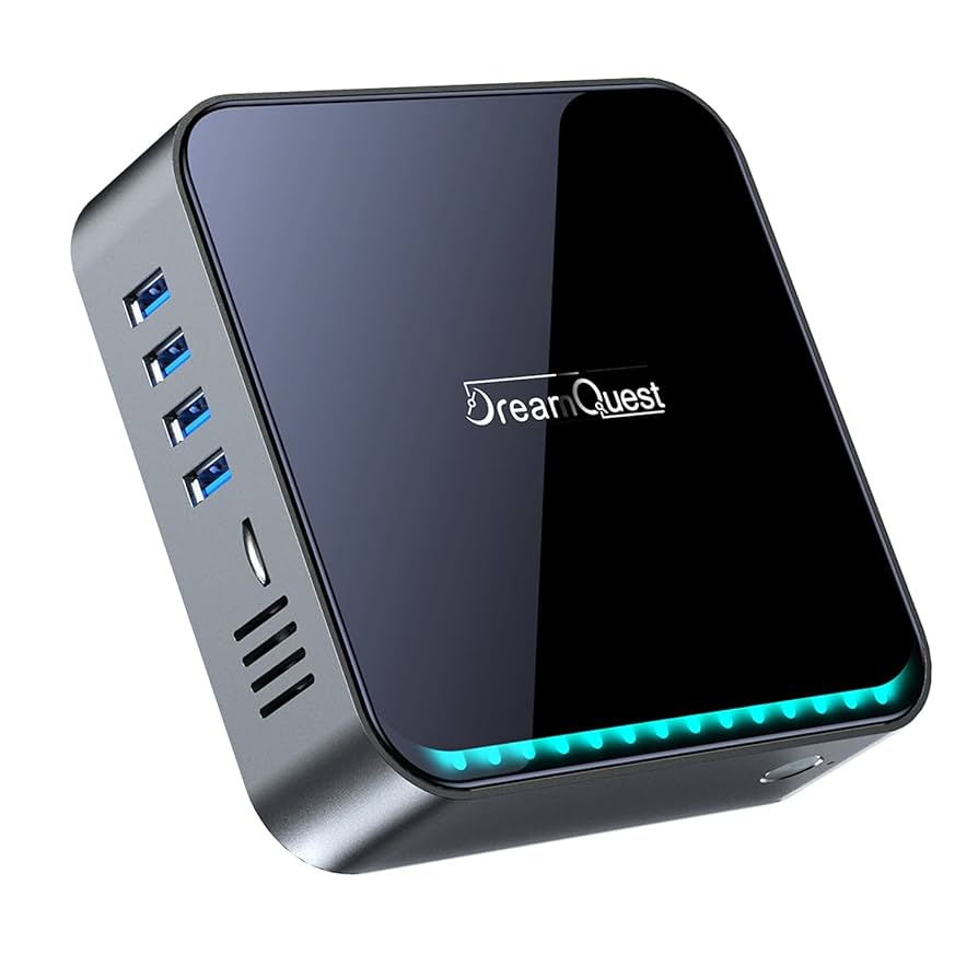 DreamQuest Mini Pc Windows 11 Pro,Micro Desktop Computer