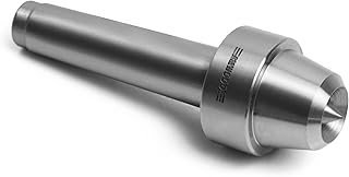 BMWOOD Live Cup Center MT2 with Diameter 33mm for Woodturning Lathe Tailstock Center.