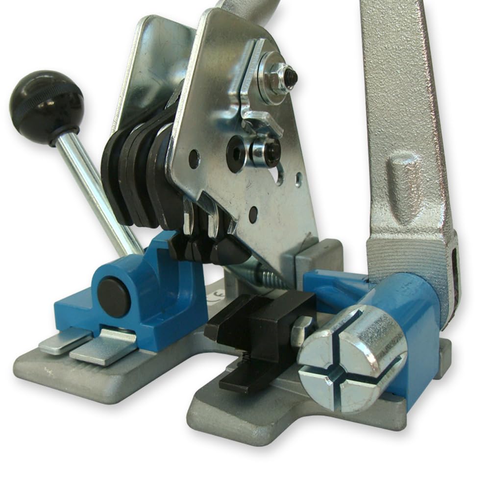 Spann- und Verschlussgerät für Umreifen von 16 mm Kunststoffband, Kombi-Umreifungsgerät