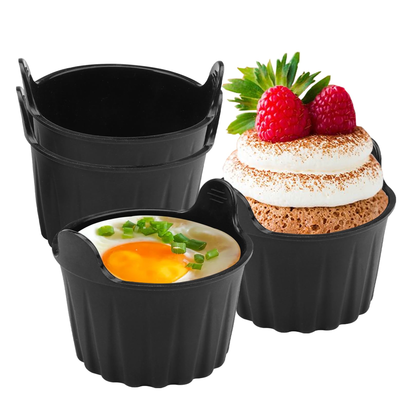 Moule Gateau Silicone Moules Silicone Air Fryer - Lot De 6 - Cuisson Facile Moule Silicone Air Fryer