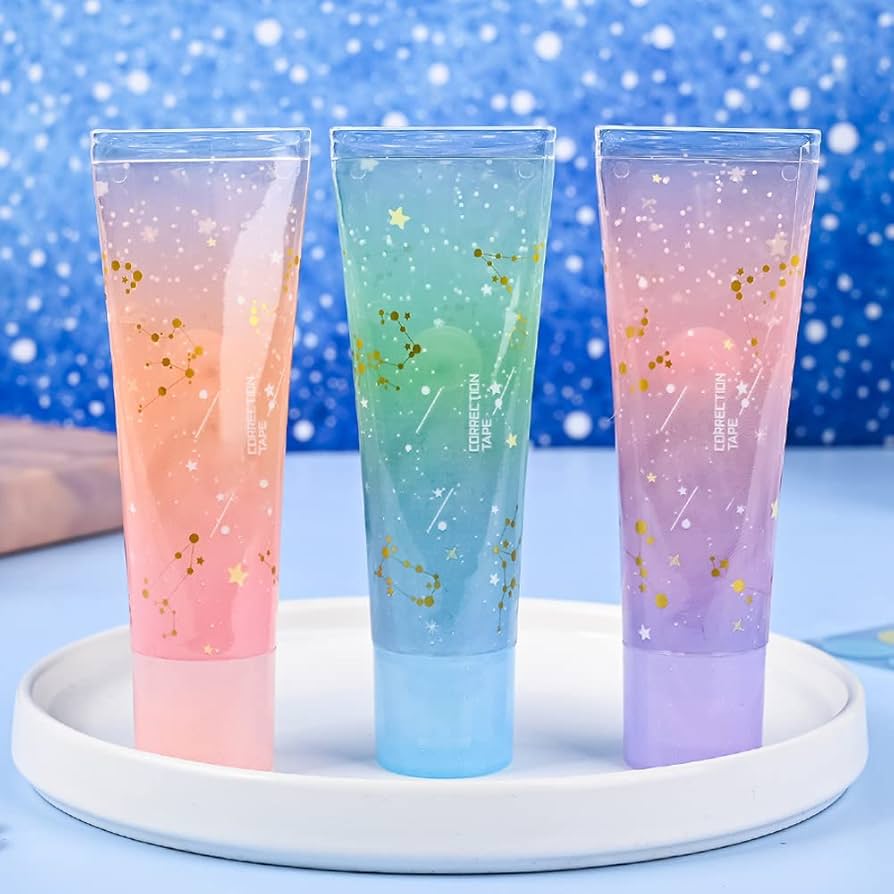 Amazon | SIYZHOP かわいいスタンプ付き修正テープ - 3パック