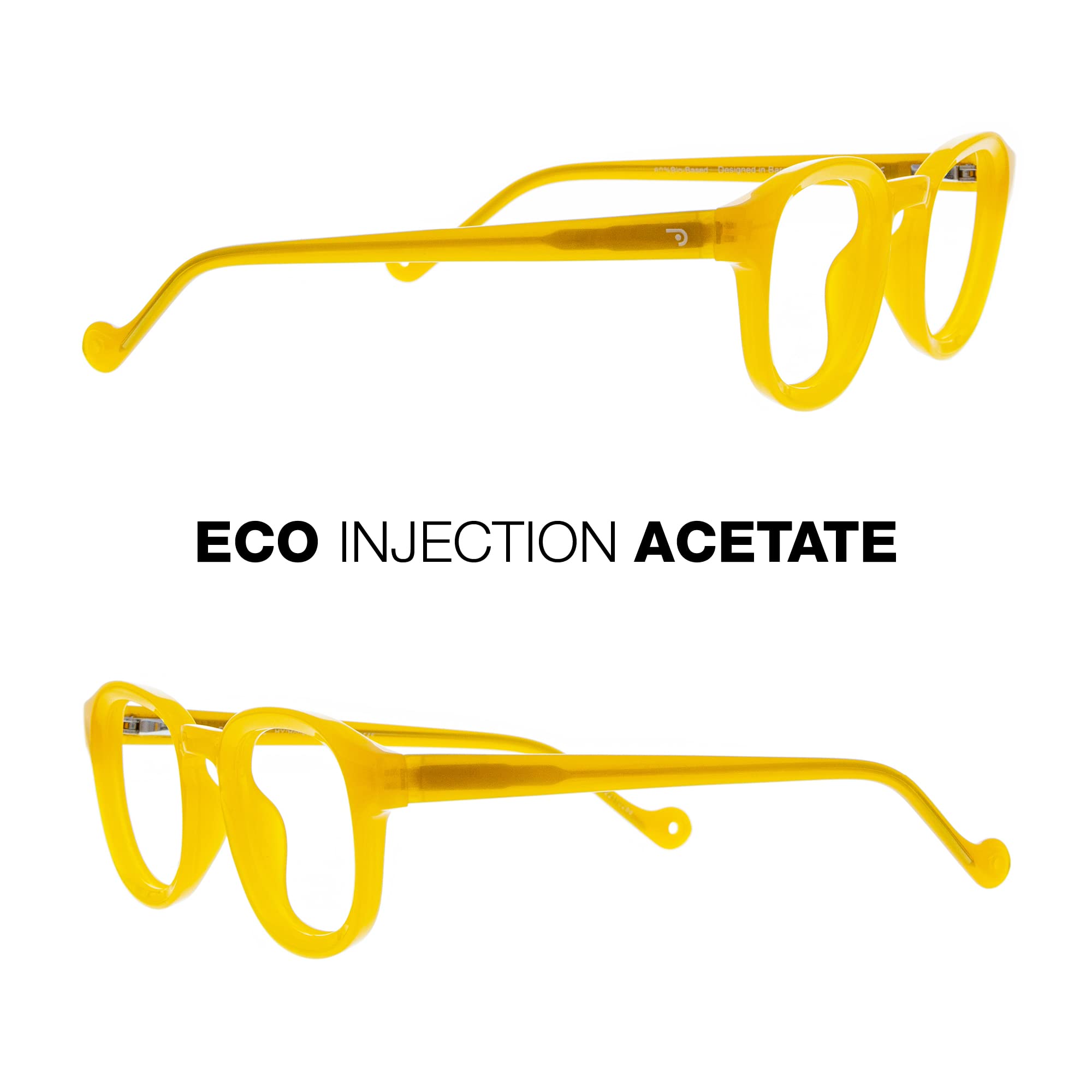DIDINSKY READING GLASSES Blue Light Blocking Unisex Readers. Acetate Frames, Flexible Temples and Anti-reflective Lenses - Image 3