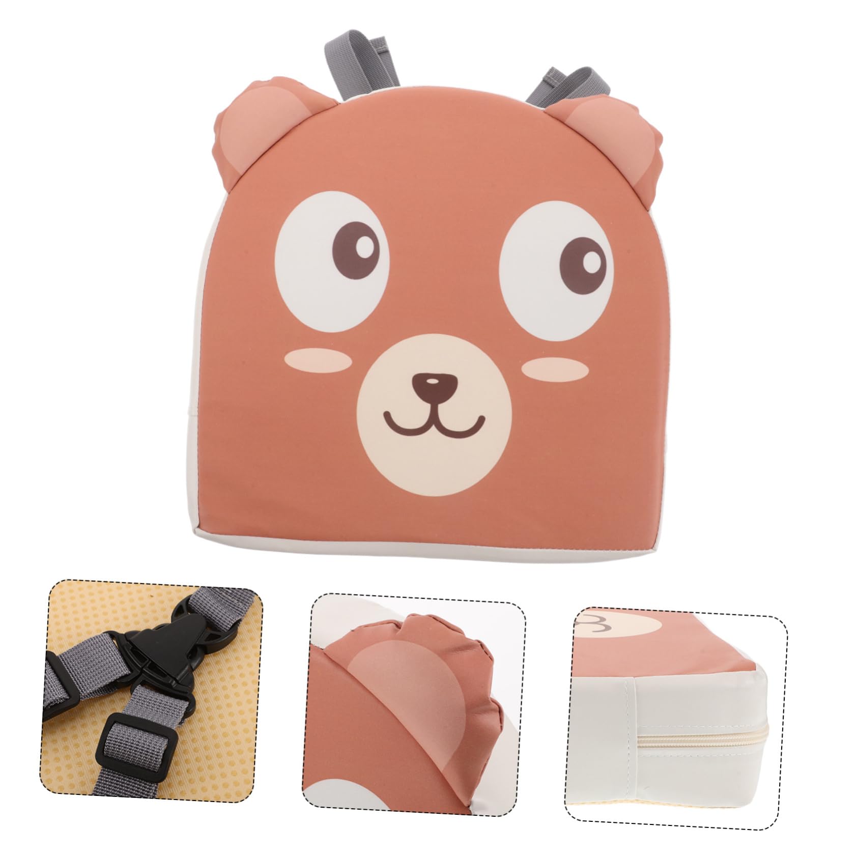 BESTonZON Cuscino Rialzo Sedia per Design Cartoon, Imbottitura Spessa e Resistente e Scolari, Adatto per Tavolo