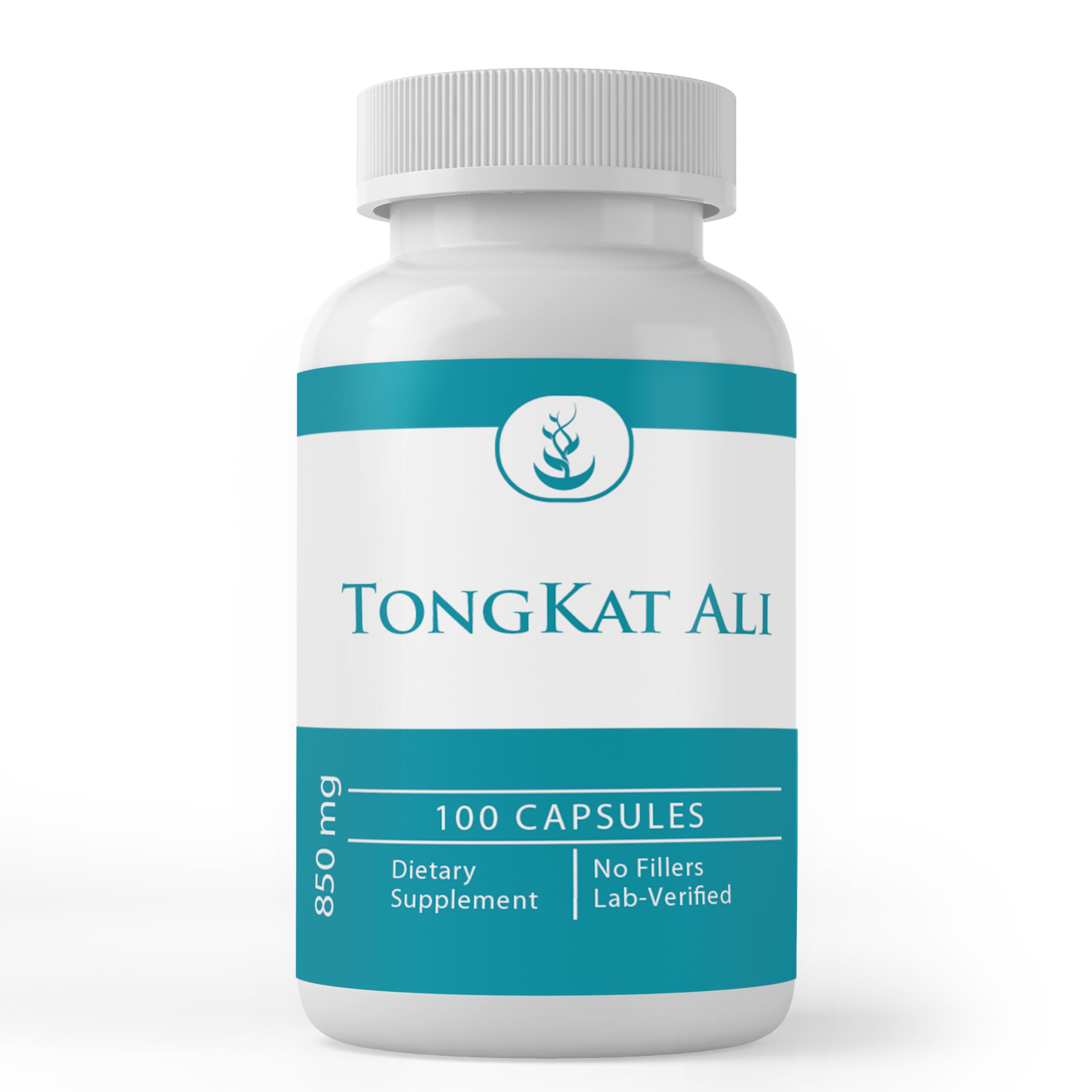 PURE ORIGINAL INGREDIENTS Suplemento de Tongkat Ali 1.140 mg, 100 cápsulas