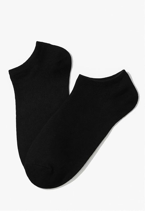 10's Black Patch Economic Package Unisex Short Sport Sneakers Socks