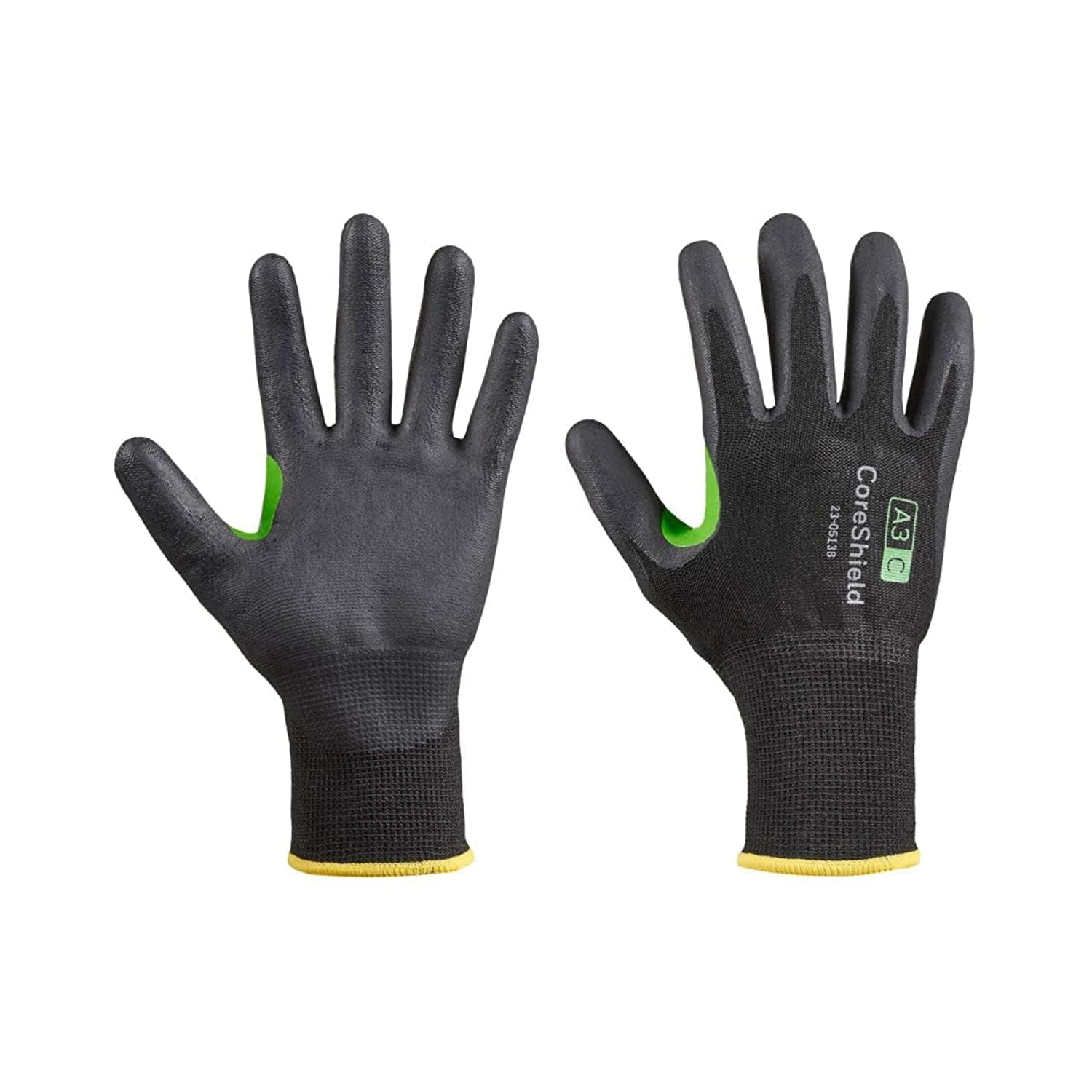 HoneywellNitrile Coated Safety Work Safety Gloves Protective with Cut Level A3/C Resistance - Black