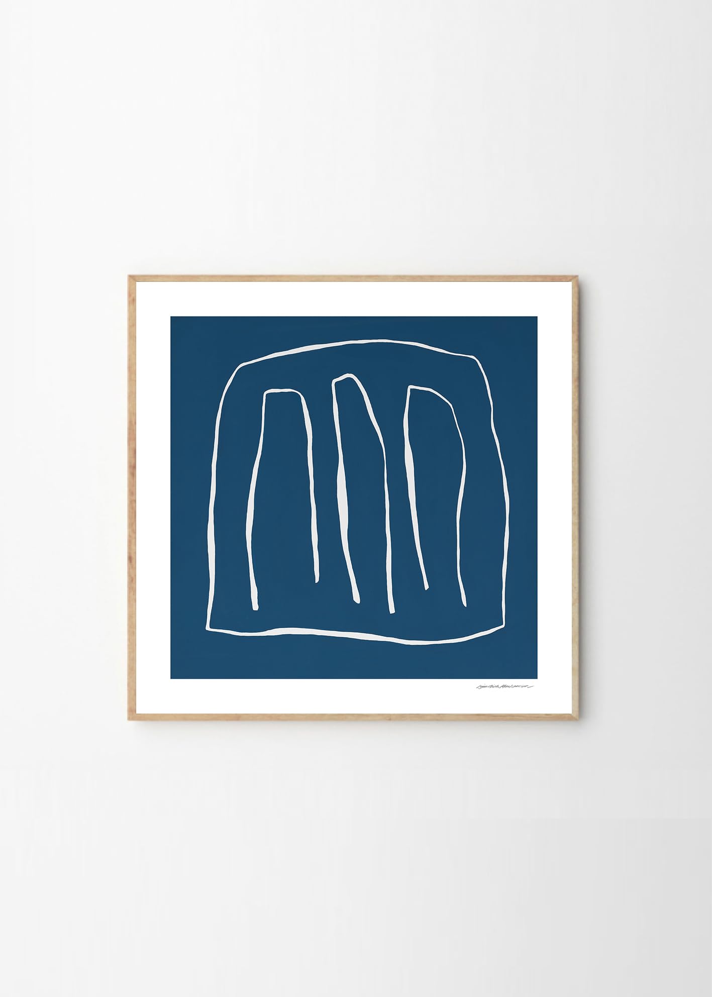 THE POSTER CLUB ポスタークラブ Conclusion 50×50cm Leise Dich Abrahamsen