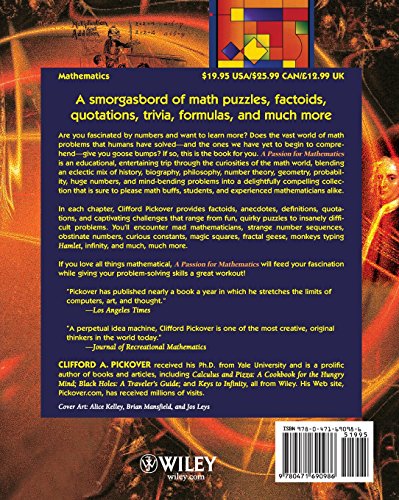 A Passion for Mathematics: Numbers, Puzzles, Madness, Religion, and the Quest for Reality