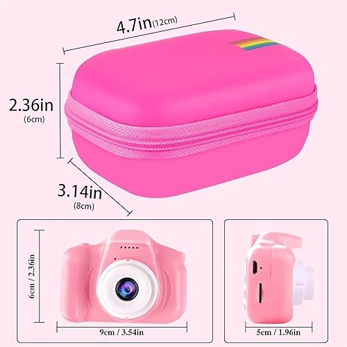 Miniatura 2 de Leayjeen Funda para cámara infantil compatible con SecktonGKTZOZMIPROGRACEDylantoRindolVATENICNine CubeHyleton y más juguetes para cámaras digitales