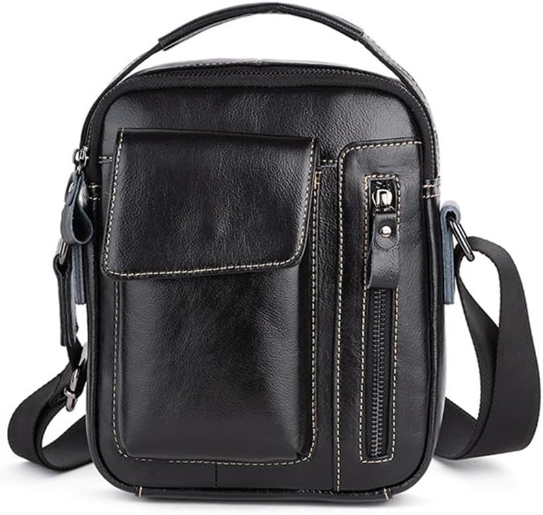 Men's Vintage Bags Tote Crossbody Shoulder Satchel Bag