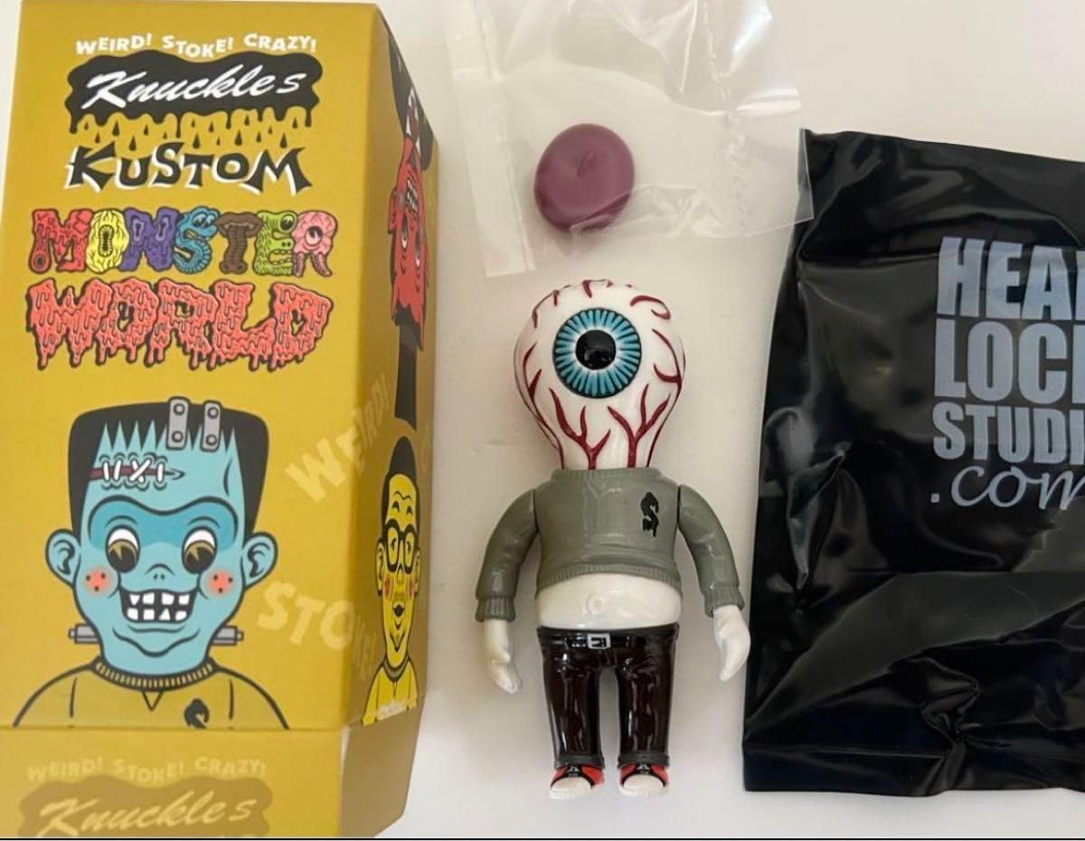 ⑤ヘッドロックスタジオ ナックルカスタムモンスターワールド Amazon.co.jp: headlockstu ヘッドロックスタジオ ナックル KUSTOM