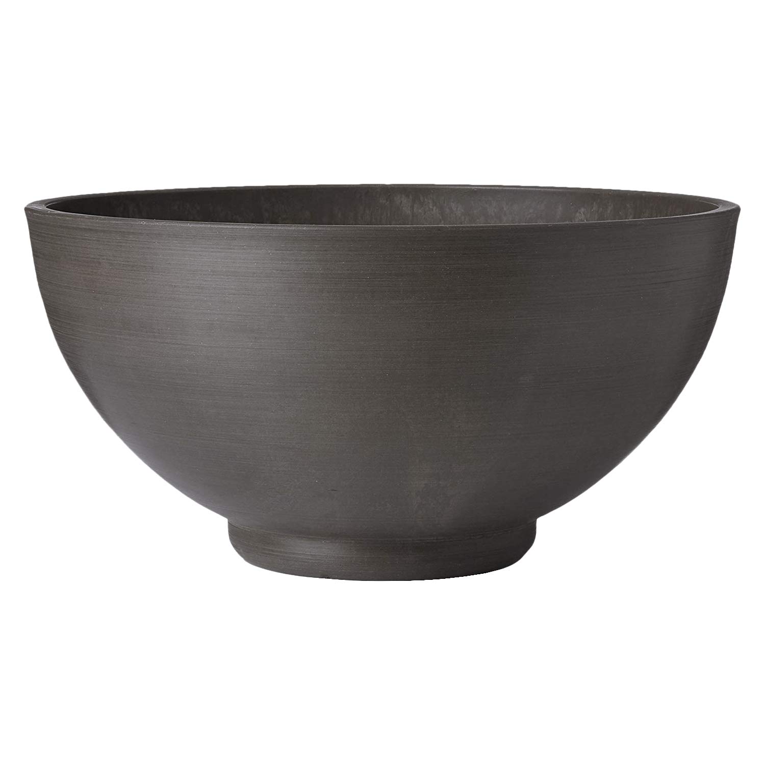 Arcadia PSW K40DC prostota okrągła miska, 40 na 20 cm, ciemny węgiel drzewny