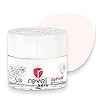 Revel Nail Clear Dip Powder for Nail, Vivien (Sheer), 0.5 oz, French Manicure Overlay, Long-Wear, No Lamp Needed, Made in USA