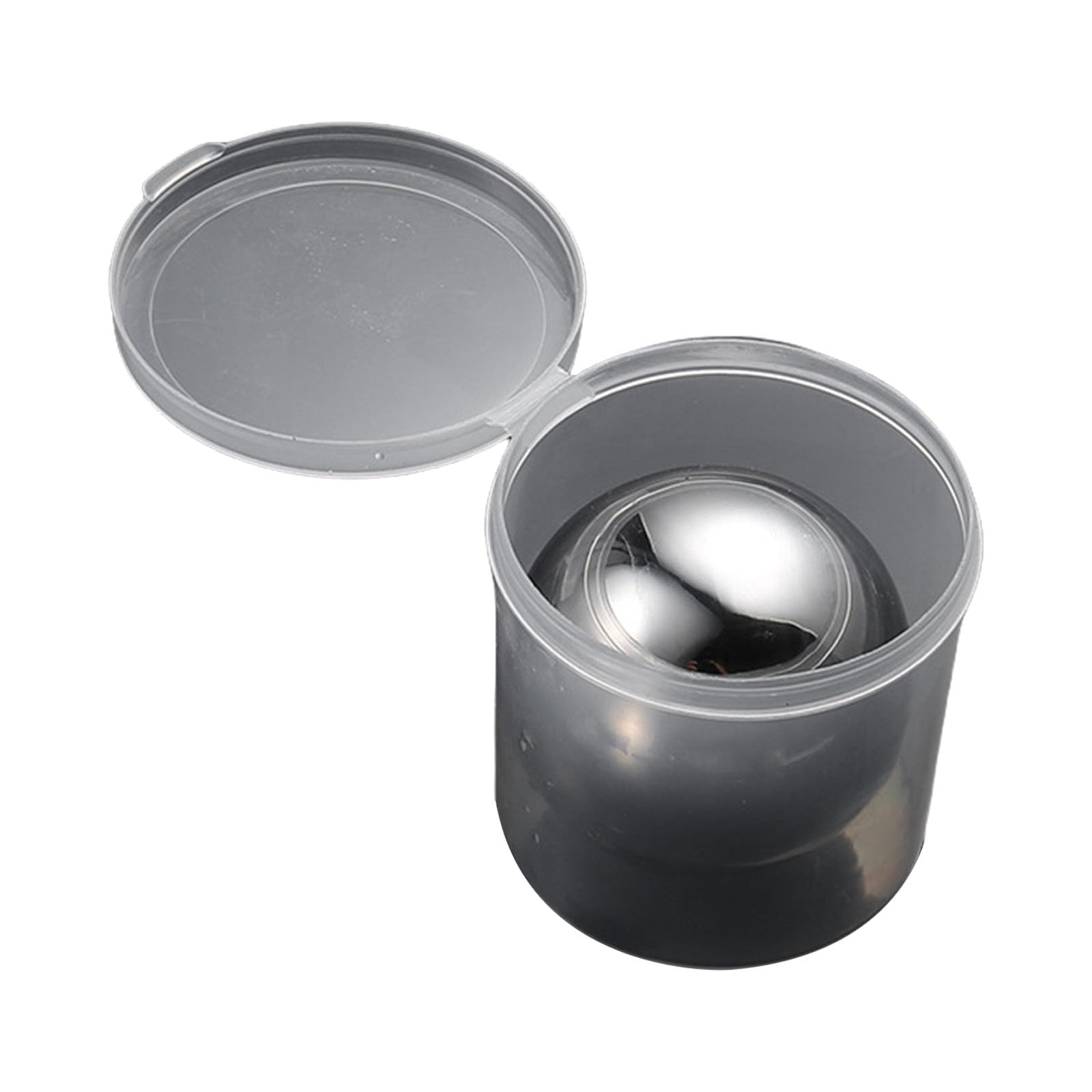 Jazuaiao Nonrust Steel Ice Ball for Beverages and Face Beauty Quick Freeze Cooling Stone Dishwasher Safe Sturdy Nonrust Steel Ice Ball