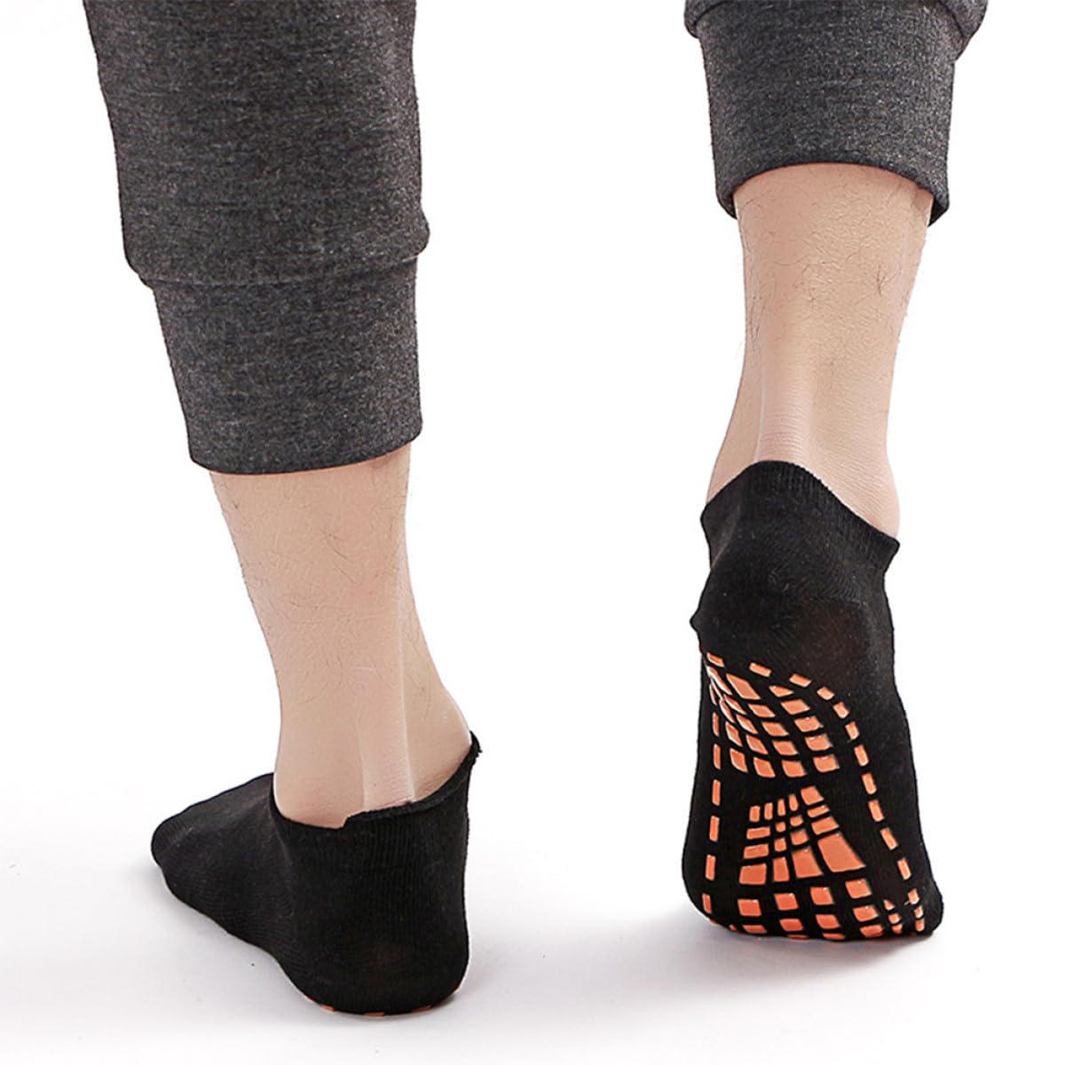 Toddmomy 20 Paare Baumwolle Trampolin Socken Unisex Sportsocken Rutschfeste Boden Yogasocken für Jungen und Mädchen Atmungsaktiv und Bequem Farben Zufällig Zufällige Farbe Zufällige Farbe