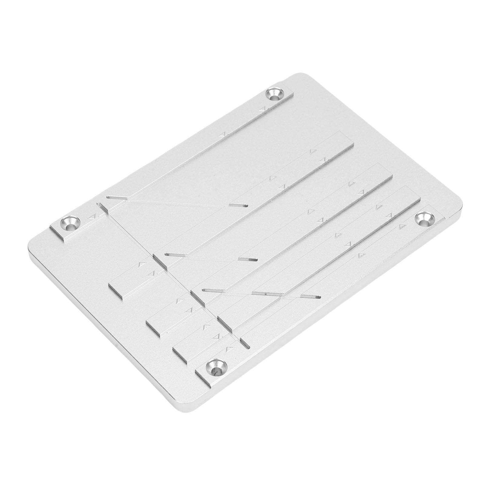 Kit de Bloque de Empalme de Cinta de Carrete Herramienta Profesional de Reparación de Cinta Magnética para Ajustables Revoxsonido para Uso en Estudio Aleación de Aluminio Plata (GREEN)