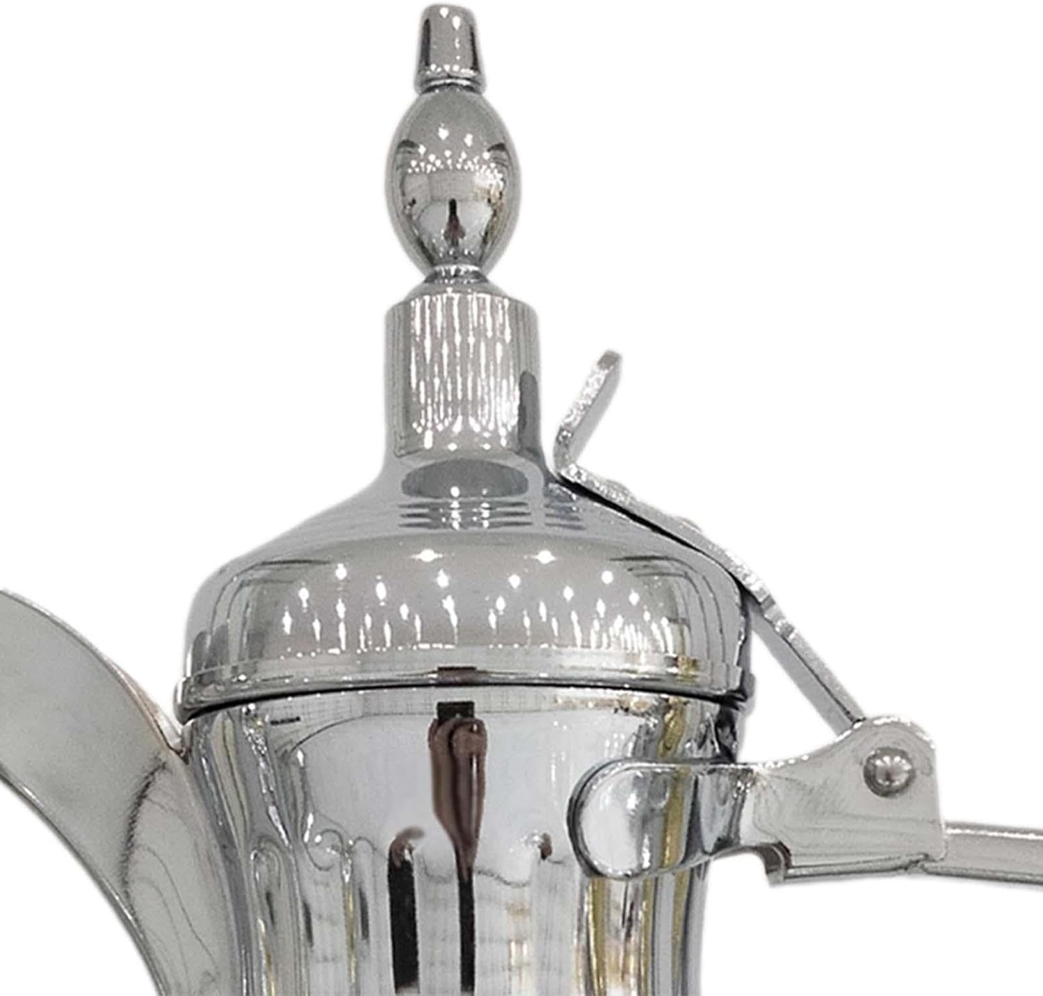 Arabic Coffee Maker Eagle Beak Multipurpose Sturdy for Daily Use Tea Pot Stainless Steel, Silvery 500ml