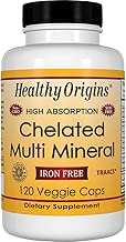 Healthy Origins Chelated Multi Mineral (Featuring Albion Minerals), 120 Veggie Caps - coolthings.us