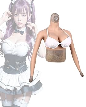 シリコンスーツ シリコンバスト 女装 コスプレ Amazon | シリコンバスト女装 上半身・腕付き、超リアルおっぱい