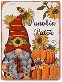 Photo Gallery eysl - cartello decorativo con zucca autunnale, per casa, casa, cucina, parete, divertente, retrò, in metallo, vintage, per casa, caffè, decorazione da parete, 20 x 30 cm Photo Gallery eysl - cartello decorativo con zucca autunnale, per casa, casa, cucina, parete, divertente, retrò, in metallo, vintage, per casa, caffè, decorazione da parete, 20 x 30 cm