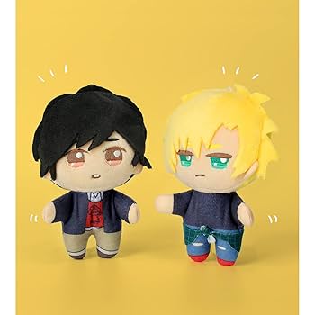 BANANAFISH アッシュ 英二 ぬいぐるみ ちょこんとフレンズ セット Amazon.co.jp: BANANA FISH ちょこんと! ぬいぐるみマスコット