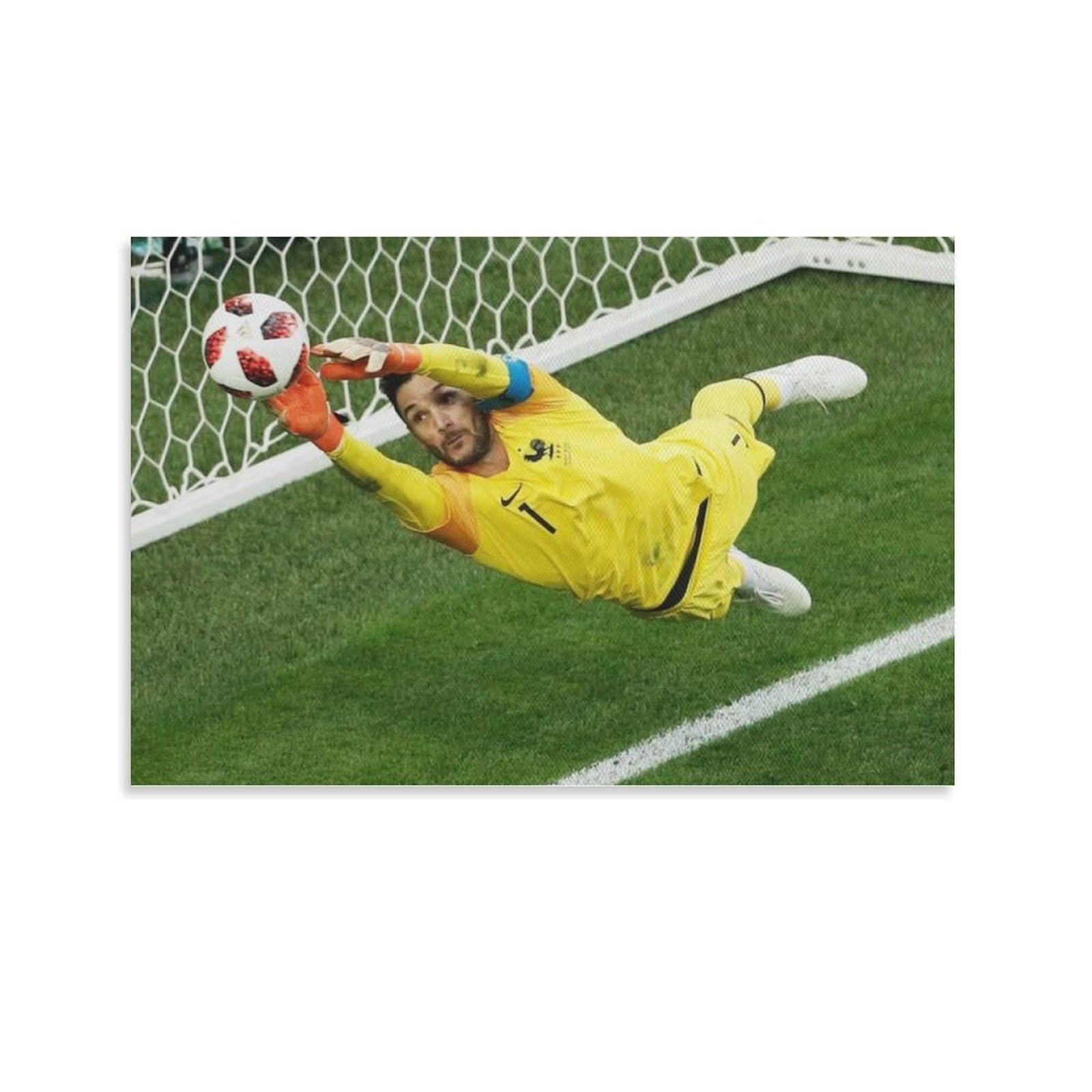 FCOIN Hugo Lloris Canvas Poster Canvas Painting Poster Wall Art Decorative Picture Prints Modern Decor 08x12inch(20x30cm)