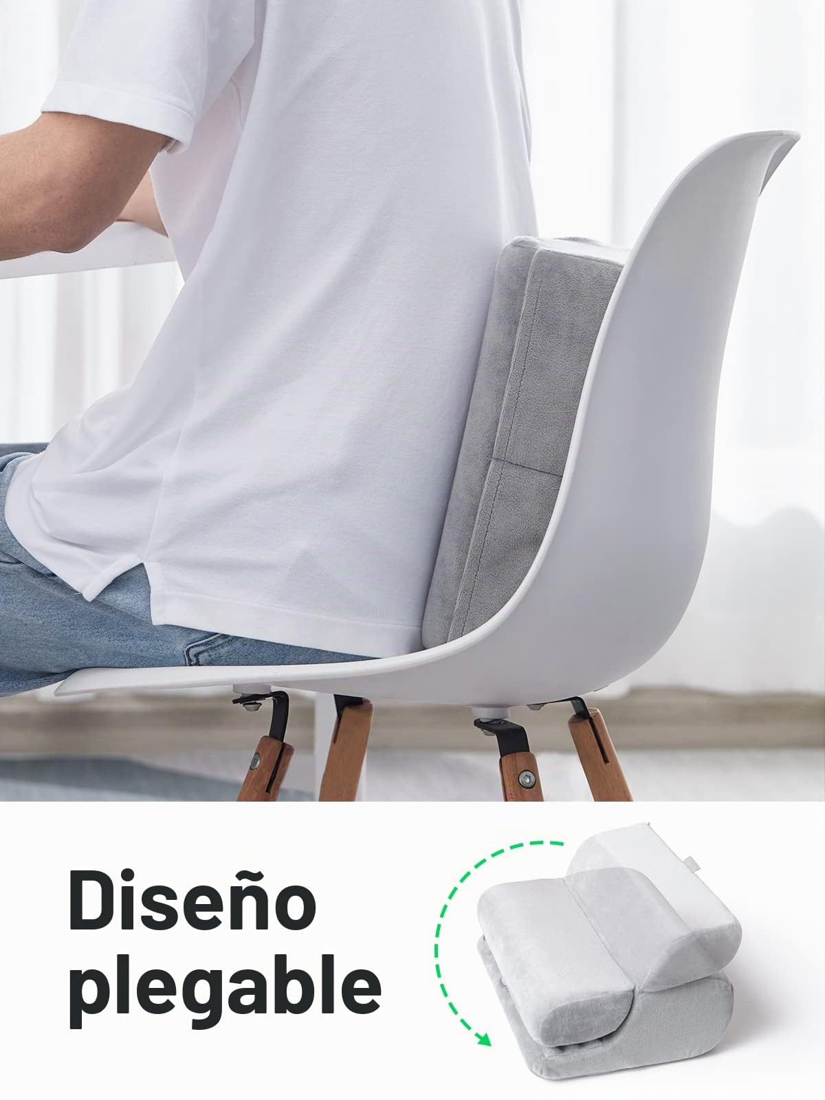 UGREEN - Soporte para Tableta - Soporte para cojín de Tableta - Soporte de cojín para Cama, sofá, multiángulo, extraíble