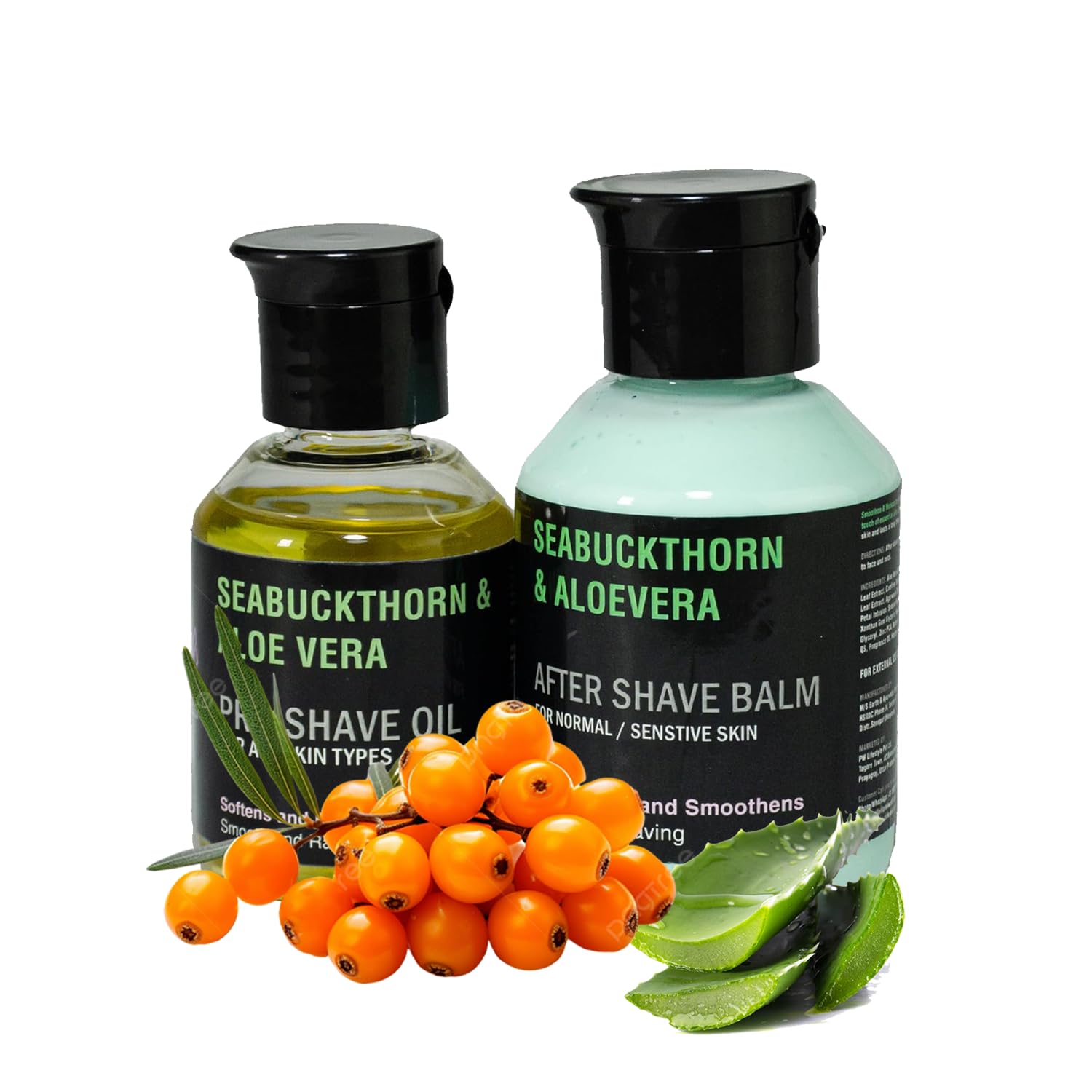 Pink Woolf Shaving Kit - AFTER SHAVE BALM for Men & PRE SHAVE OIL for All Skin Types, COMBO Shaving Kit for Men, Soothes Your Shaved Skin, SEABUCKTHORN & ALOE VERA (Pack of 2) (B09Q3JHTXP) Amazon Price History, Amazon Price Tracker