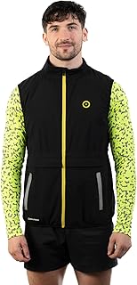 Bodylite - Chaleco de visión nocturna reflectante mixto, color amarillo, M