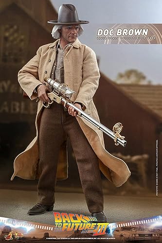 Miniatura 7 de Obra maestra de la película Regreso al futuro Parte 3 Dr. Emmett Brown Figura a escala 16