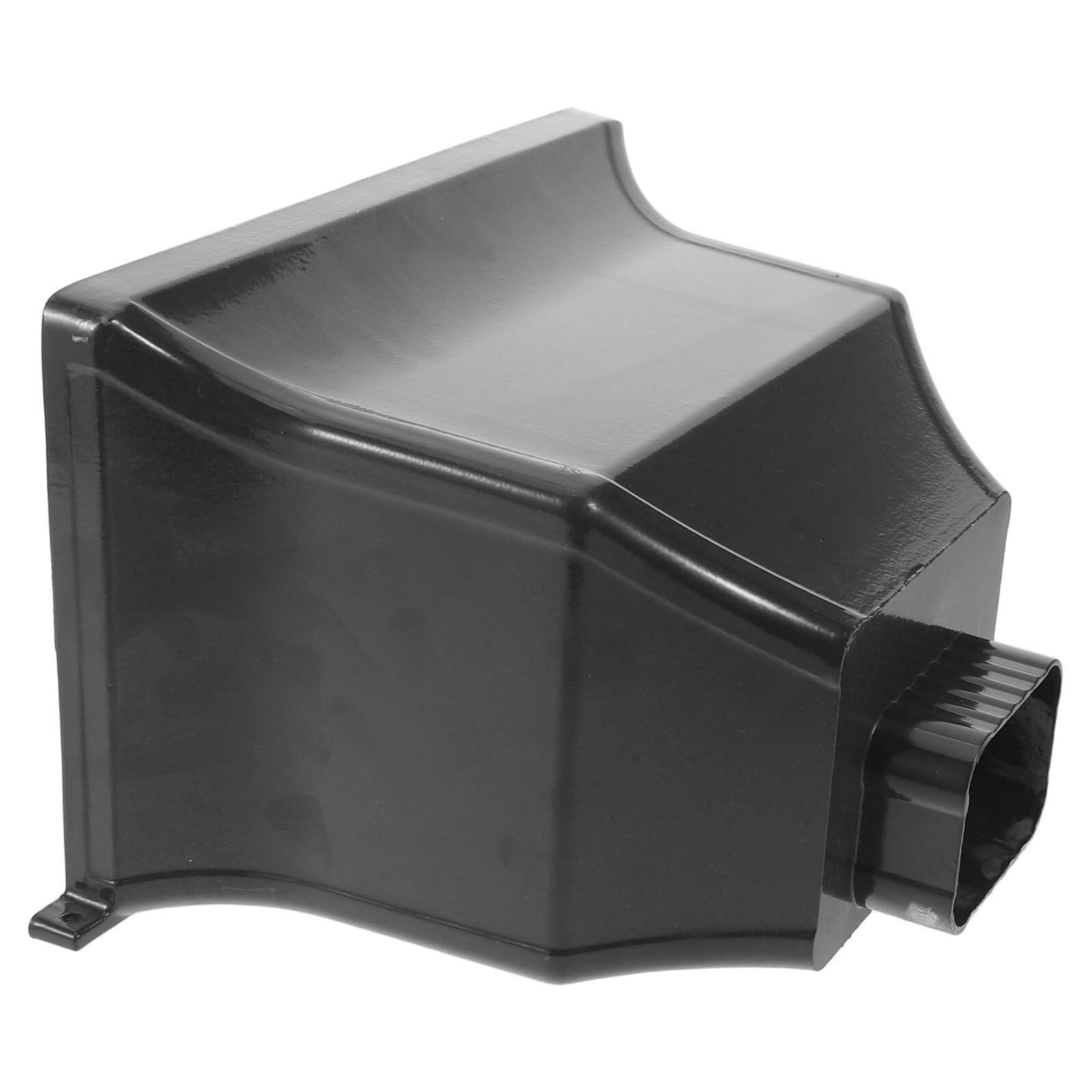 Collecteur d'eau de pluie extérieur avec déviateur de gouttière en aluminium étanche