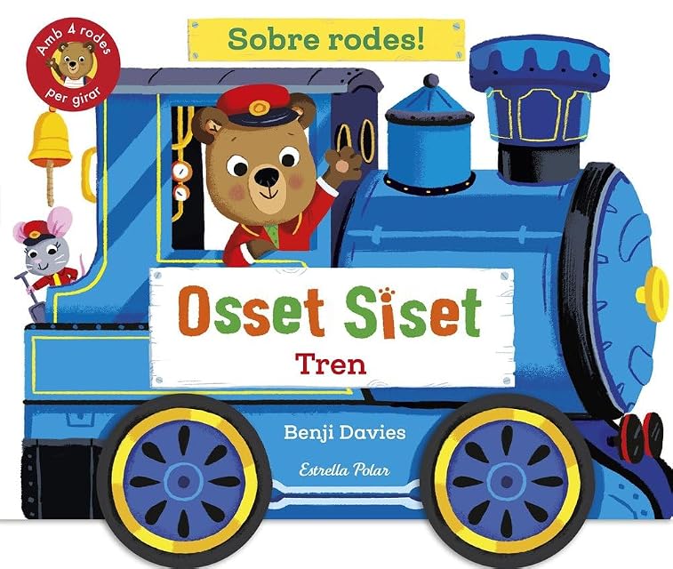 Portada de Osset Siset. Sobre rodes! Tren