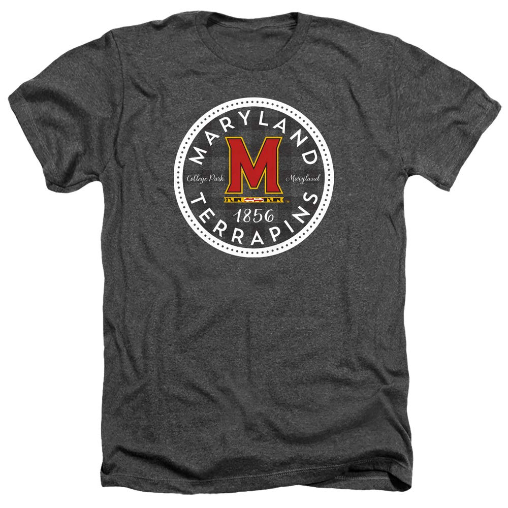 University of Maryland Official Plaid Unisex Adult T Shirt