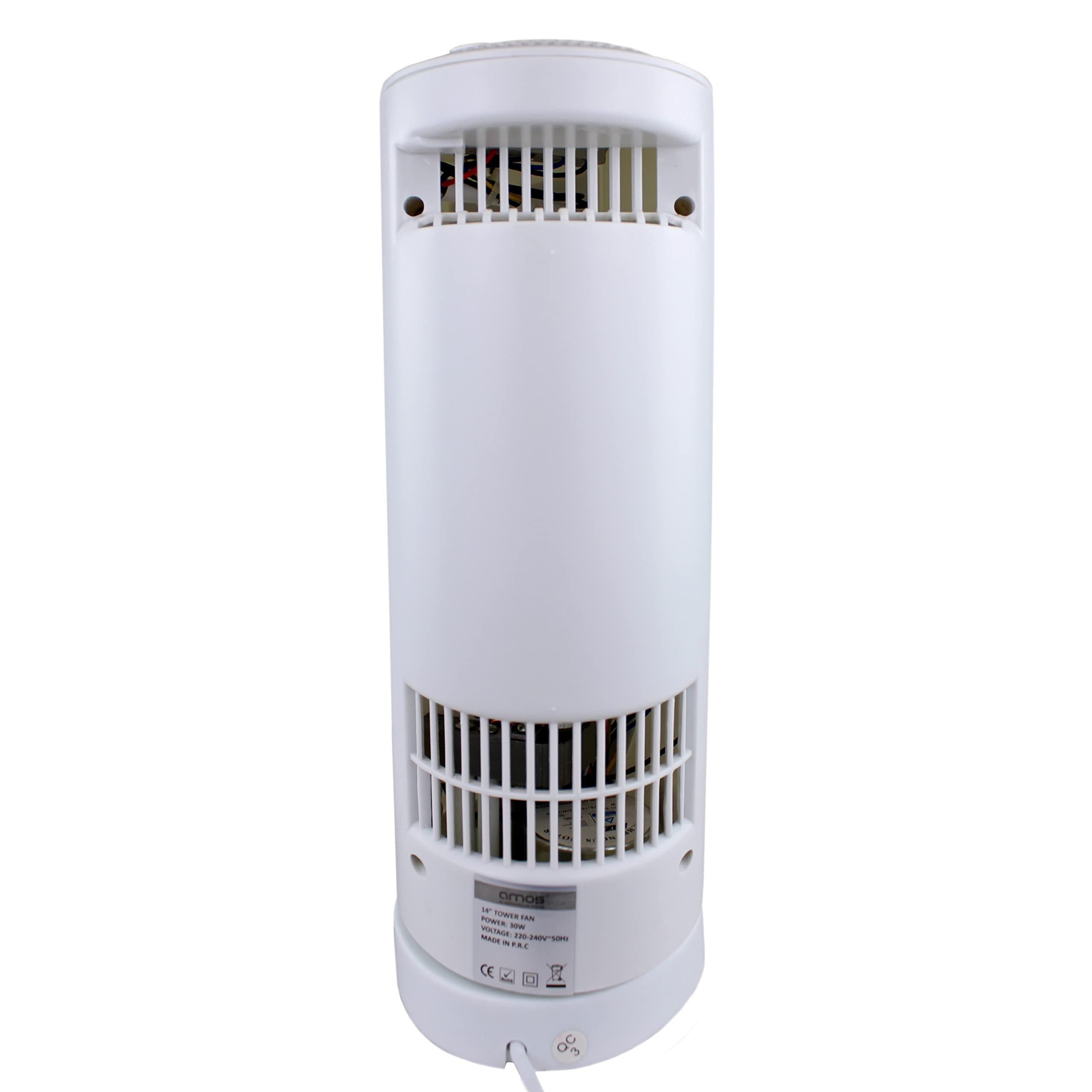 AMOS 14 Tower Fan 3 Speed Compact Portable Free-Standing Oscillating  Electric Home Office Air Cooling: Buy Online at Best Price in UAE -  Amazon.ae