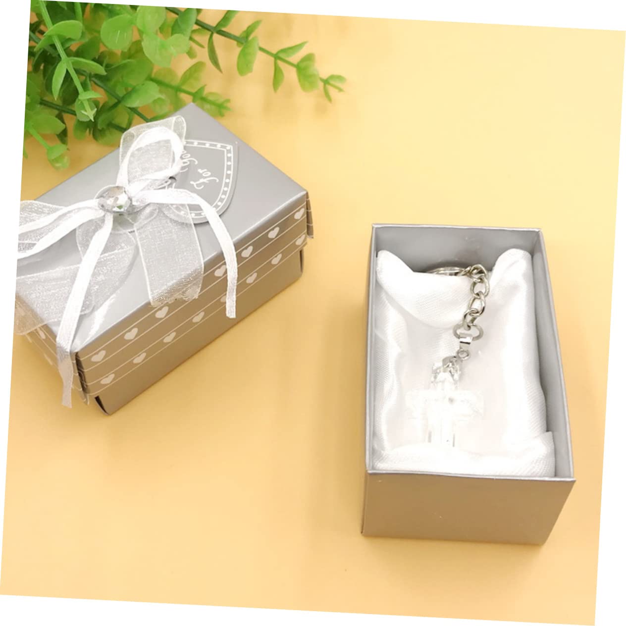 LIFKOME Portachiavi a Croce Logo Della Carta Da Tavolo Da Pranzo Keychain Con Diamante D'acqua Oggetti Di Scena Pendenti Decorazioni Pendenti Decorazione Digitale Cristallo