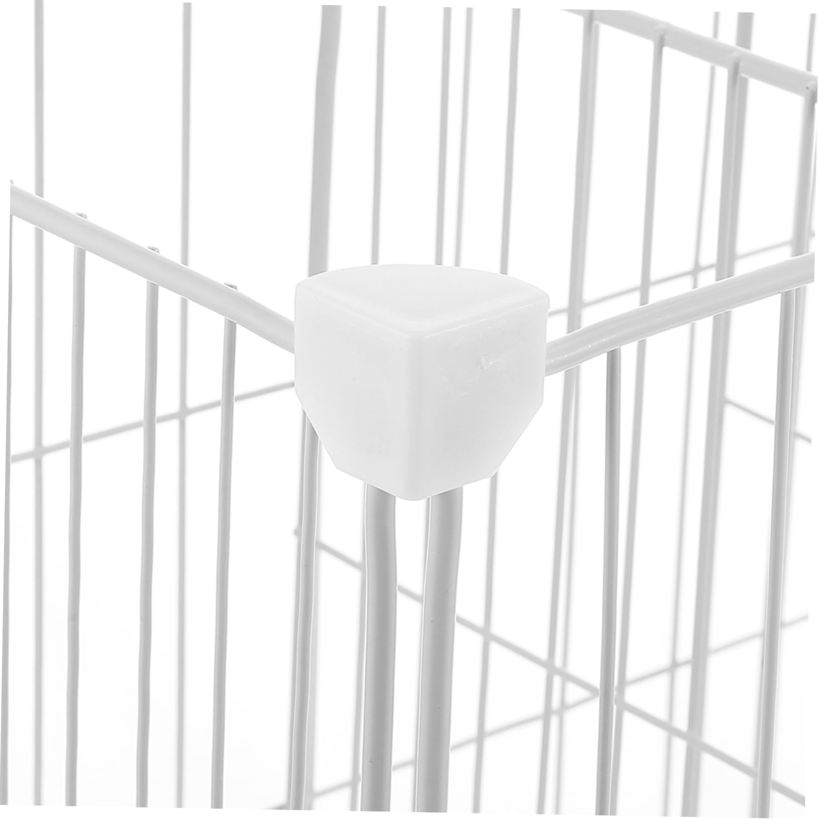 PartyKindom Cestelli per Congelatore a Pozzetto, Organizer per Congelatore in Ferro Bianco, Design a Griglia Cestello Inferiore, Facile Installazione per Cibo e Oggetti