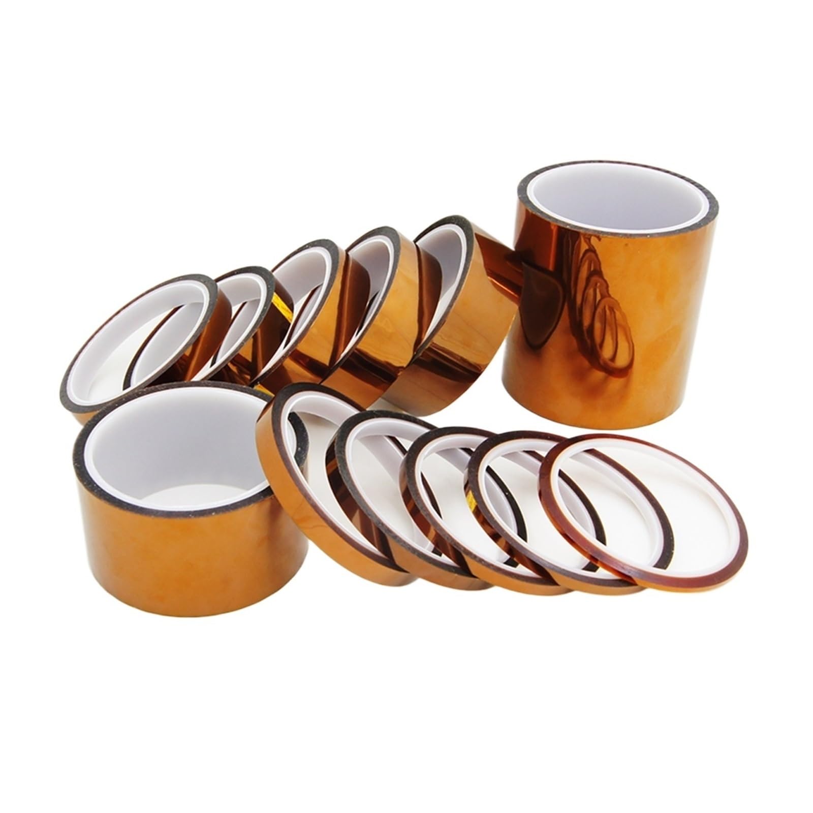 Nastro BGA for Calore Ad Alta Temperatura Isolamento Termico Adesivo In Poliimmide Protezione Del Pannello Di Stampa 3D Isolante per mascheratura/saldatura/batteria(150mm)