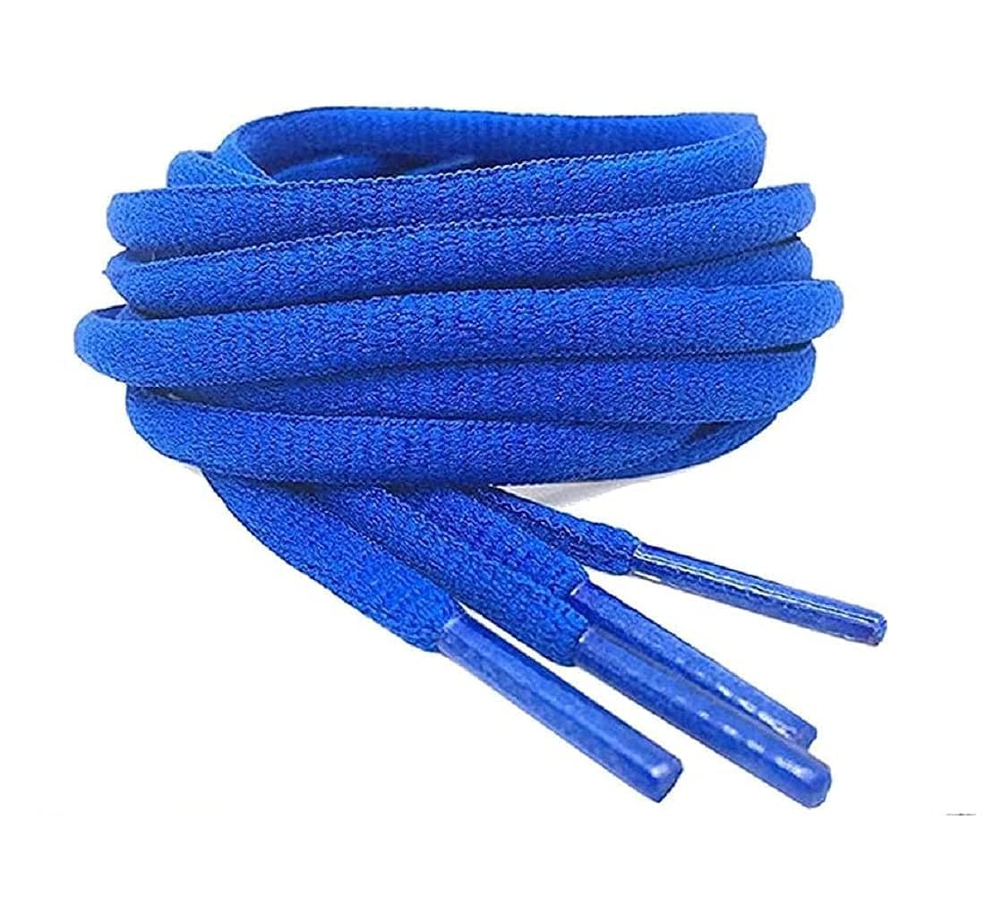 Cosmos Star™ Round Shoe Laces For Adults,Kids,Elderly,System With Elastic Shoe Laces (In 47 inches & in 120 cm, Blue Round Lace) (B0BGM13MXT) Amazon Price History, Amazon Price Tracker
