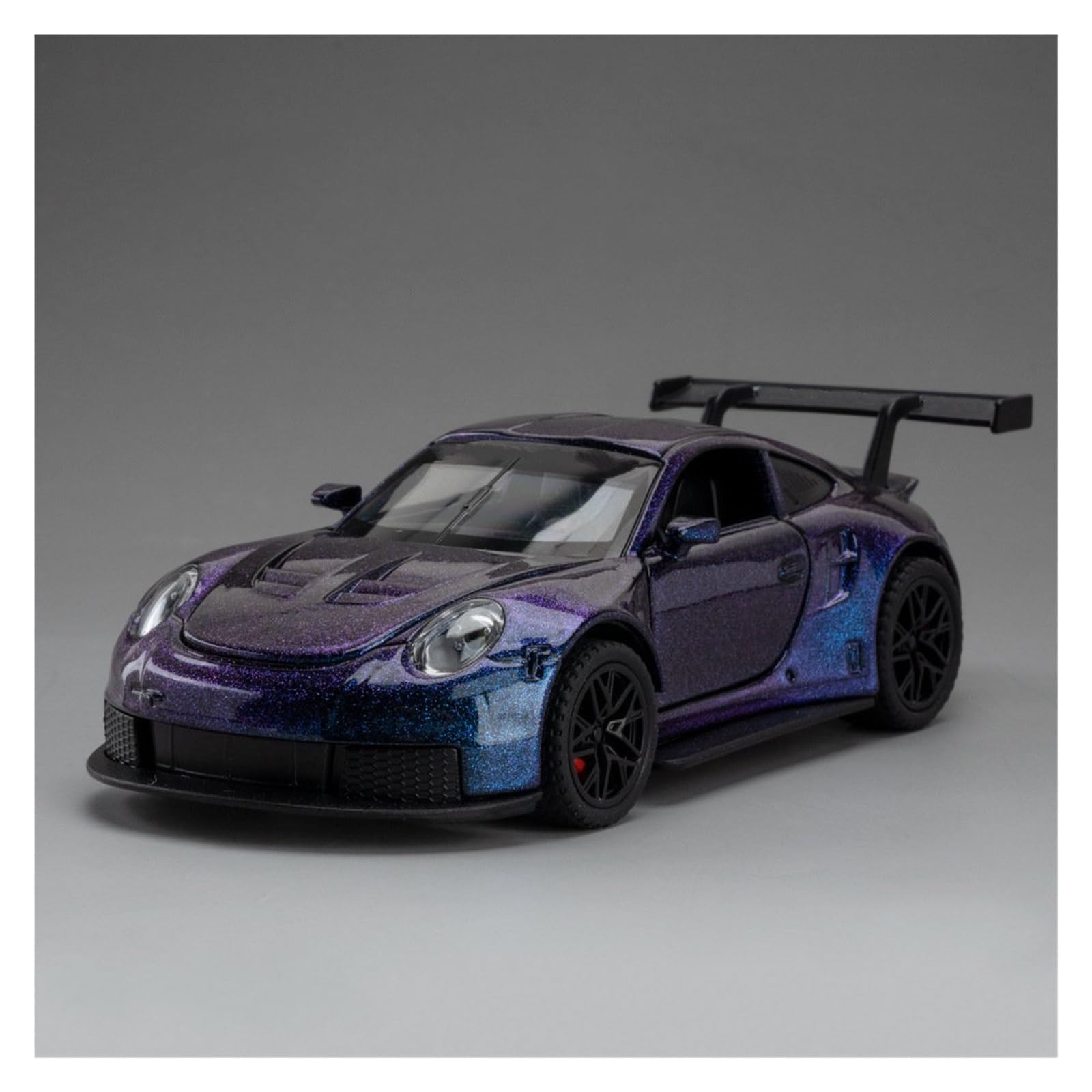 Btwodian Scale Model Car 1:32 For GT3RS Alloy Diecasts Car Model Collection Desk Decoration(PURPLE)