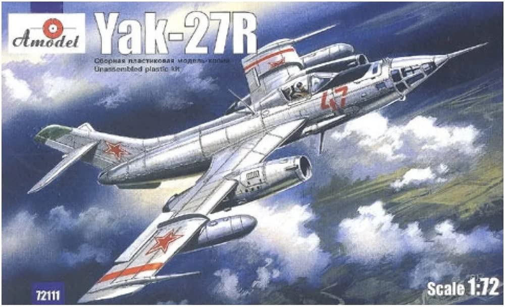 Amazon | Aモデル 1/72 ソ連空軍 ヤコブレフ Yak-27R 双発