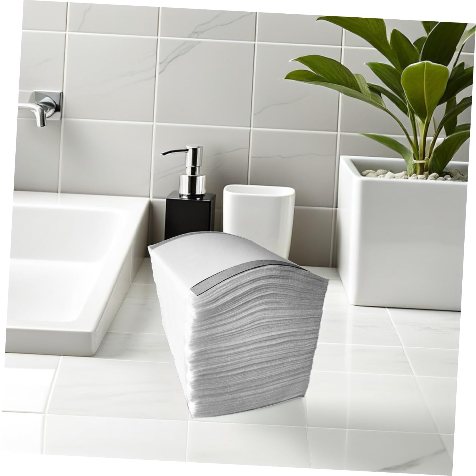 VALICLUD 300stücke Faltbare Vlies-make-up-entferner-pads Gesichtsreinigungstücher Für Salon Und Heimgebrauch Einwegpads Weiß Saugfähig Und Hygienisch