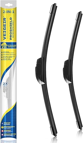 Miniatura 8 de Limpiaparabrisas delantero de 26 pulgadas + 18 pulgadas, compatible con Honda Civic 2020-2016 HR-V 2020-2016 Insight 2020-2019, Accord 2007-2003