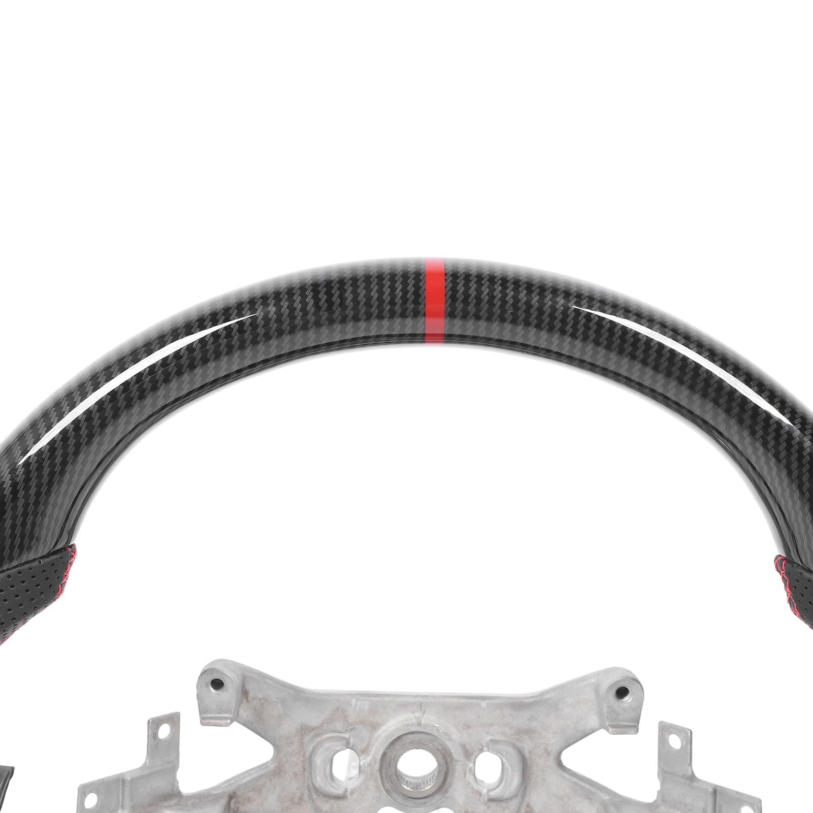 Keenso Kierownica Hydro Dip ABS Carbon Fiber Look Flat Bottom, for