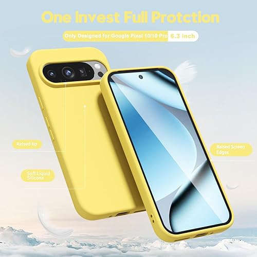 Miniatura 10 de oakxco Funda magnética transparente para Google Pixel 8, compatible con Magsafe, delgada, transparente, no amarillea, Hybird de silicona suave y