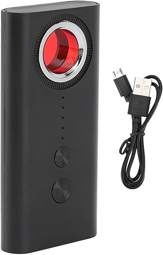 Detector de cámara de 6 niveles de alta sensibilidad, detector de audio inalámbrico portátil T1, detector de señal, protector de seguridad para el