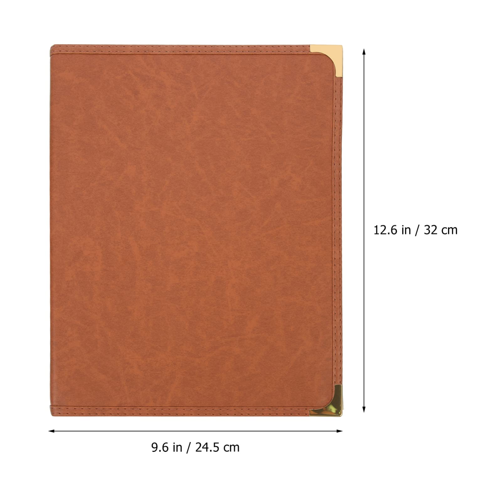 Luxshiny Porta Menù Trasparente in Pvc Copertina Protettiva per Libro Menù Ristorante Raccoglitore per Ricette Facile da Pulire Panno Umo